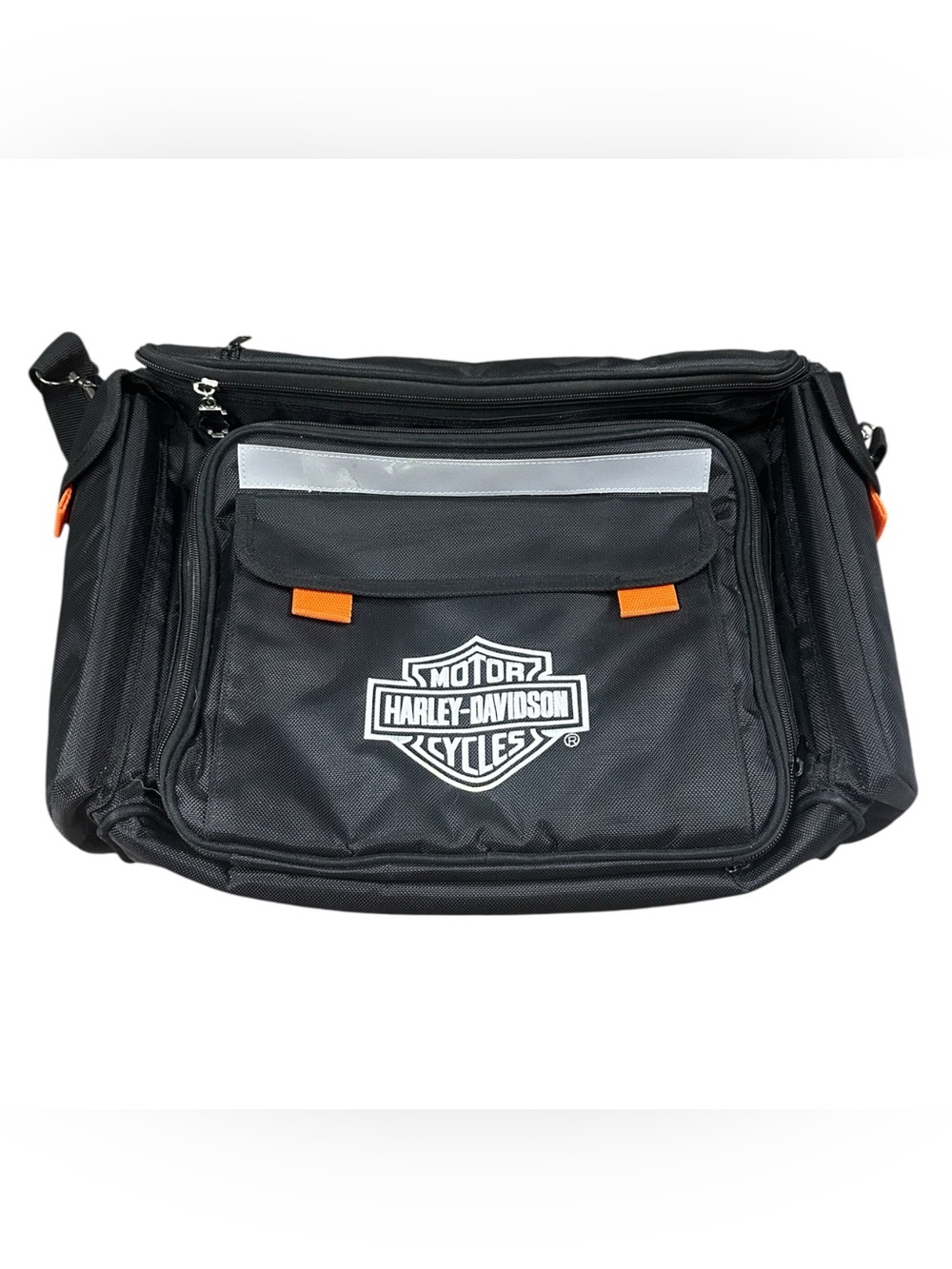 Harley-Davidson Insulated Motorcycle Cooler Bag Travel Picnic Shoulder Strap - Picture 2 of 5